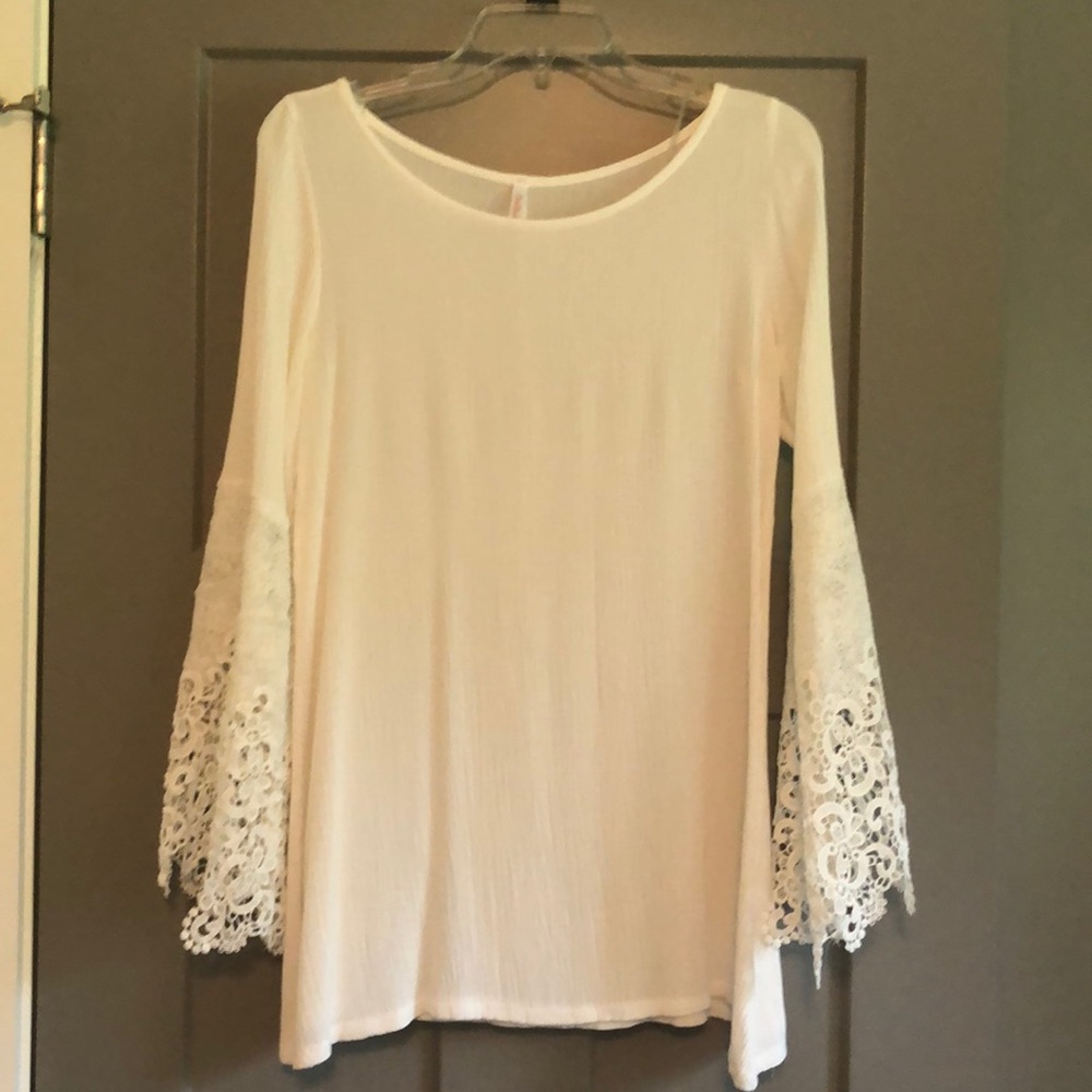 Pink blush maternity top